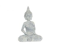 Soška "BUDDHA GREY" 15x9x22cm - resin