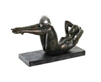 Soška "GYMNASTKA" resin 29.5x13.5x17cm