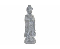 Soška "BUDDHA AGED GREY" 16x15.6x50.7cm