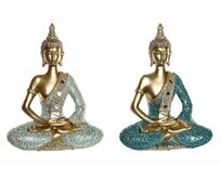 Soška "BUDDHA" resin 24x11x31.2/2dr.