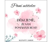 Klenoty Amber Dárková karta s věnováním Paní učitelce