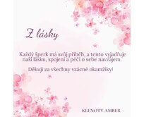 Klenoty Amber Dárková karta s věnováním Z lásky