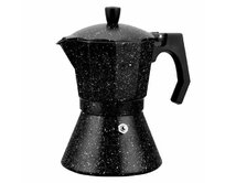 kamille Moka konvice Espresso 150 ml - AL černý mramor