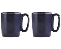 Vialli Design Sada 2 keramických hrnků, ESPRESSO 80 ml, navy, FUORI 29989