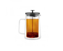 Vialli Design Konvice na čaj, kávu French Press dvoustěnná 1000ml, DIVA 9293