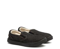 Oldcom Slip-On BOSTON Černé s černou podrážkou Velikost: 36, Barva: Černá Černá, 36