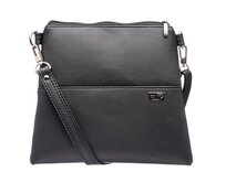 Malá crossbody  kabelka MANON - černá, matná Černá, Small