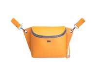 Crossbody ledvinka SALOME pomerančová oranžova, Medium