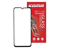 KOMA Tvrzené sklo Full Cover pro Samsung M23 5G, zaoblení 3D, tvrdost 9H