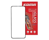 KOMA Tvrzené sklo Full Cover pro Samsung A52 4G, zaoblení 3D, tvrdost 9H