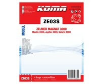 KOMA ZE03S - Sada 12 ks sáčků do vysavače Zelmer Magnat 3000, Jupiter, Solaris