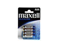 Siva baterie Maxell AAA LR3 1,5V/1000mAh Alkaline, blister 4ks