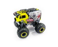 Siva RC auto Big Wheel Cars Predator Cross Country 1:16 žlutá