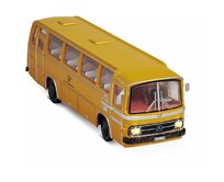 Carson RC auto Mercedes-Benz O 302 Bus Deutsche Post 1:87 žlutá