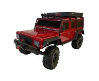 DF models RC auto DF-4J Crawler 2023 Edition 1:10 XXL červený