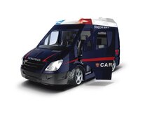 RE.EL Toys RC auto mobilní policejní jednotka Carabinieri 1:20 27MHz RTR