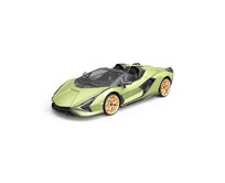 Siva RC auto Lamborghini Sian 1:12 zelená metalíza, proporcionální RTR LED 2,4GHz