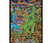 Colorvelvet Sametový obrázek T-Rex 47x35cm