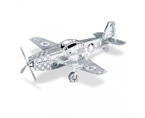 Metal Earth Luxusní ocelová stavebnice Mustang P-51