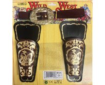 Villa Wild west kovbojský set 3V1 hnědý