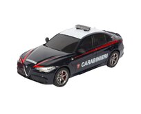 RE.EL Toys RC auto Alfa Romeo Giulia Quadrifoglio  Carabinieri 1:18,  2,4 GHz