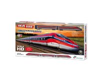 RE.EL Toys Frecciarossa 1000 licencovaný vlak v měřítku H0 na baterie, vlak 91cm, dráha 5m