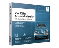 Franzis adventní kalendář VW Brouk se zvukem modrý 1:43