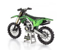 Metal Earth Luxusní ocelová stavebnice Kawasaki KX450