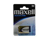 Siva MAXELL 9V Alkaline, blister 1ks