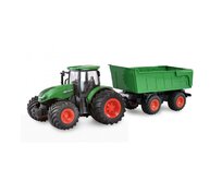 Amewi RC Traktor 2,4 Ghz se sklápěcím přívěsem, světla, zvuk 1:24