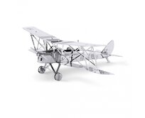 Metal Earth Luxusní ocelová stavebnice DH82 Tiger Moth