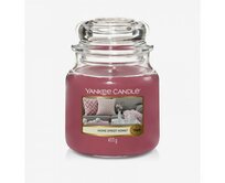 Yankee Candle vonná svíčka Classic ve skle střední Home Sweet Home 411 g Růžová