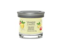 Yankee Candle vonná svíčka Signature Tumbler ve skle malá Iced Berry Lemonade 122 g Žlutá