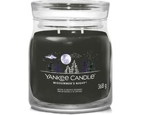 Yankee Candle vonná svíčka Signature ve skle střední Midsummer’s Night 368g Černá