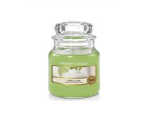 Yankee Candle vonná svíčka Classic ve skle malá Vanilla Lime 104 g Zelená