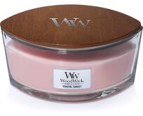 WoodWick vonná svíčka s dřevěným knotem Elipsa Elipsa Coastal Sunset 453,6 g Růžová