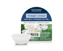 Yankee Candle vonný vosk do aromalampy White Gardenia 22g Bílá