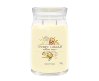 Yankee Candle vonná svíčka Signature velká Banoffee Waffle 567g Žlůtá