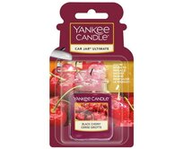 Yankee Candle Luxusní visačka do auta Ultimate Black Cherry Červená