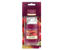 Yankee Candle visačka do auta Black Cherry Červená