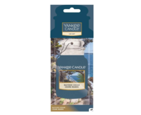 Yankee Candle visačka do auta Bayside Cedar Modrá