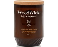 WoodWick Renew Incense & Myrrh 368 g Hnědá