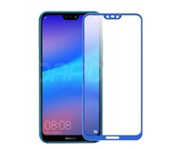 Full-Cover 3D tvrzené sklo pro Huawei P smart (2019) - modré 5483-3D-BLUE modrá