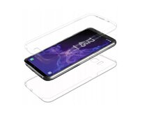 Oboustranný ultratenký 360° obal pro Samsung Galaxy A01 A015 transparentní, silikon