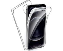 Forcell Pouzdro 360 Full Cover pro iPhone 12 PRO MAX transparentní, silikon