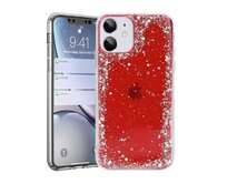 Vennus Brilliant clear pouzdro pro iPhone 11 Pro - červená červená, silikon