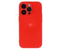 Vennus Valentýnské pouzdro Heart pro iPhone 12 Pro - červené červená, silikon