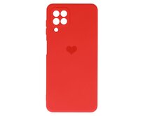 Vennus Valentýnské pouzdro Heart pro Samsung Galaxy A22 4G/ Galaxy M22 4G - červené červená, silikon