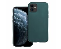 Case4Mobile Silikonový obal MATT pro IPHONE XS Max - tmavě zelený zelená, silikon