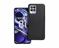 Case4Mobile Silikonový obal MATT pro REALME 8i - černý černá, silikon